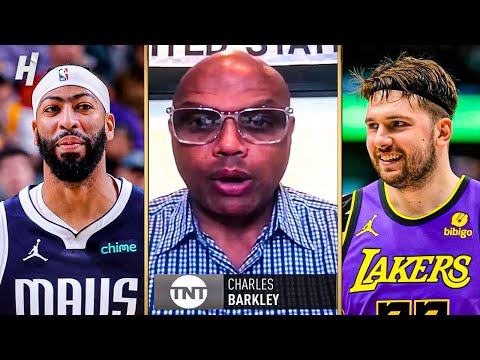 Charles Barkley REACTS to Luka Doncic &amp; Anthony Davis TRADE!